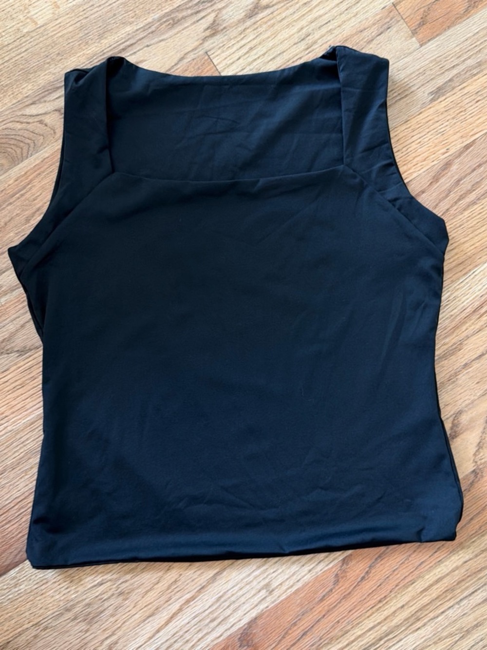 Classic Black Sleeveless Women's Top